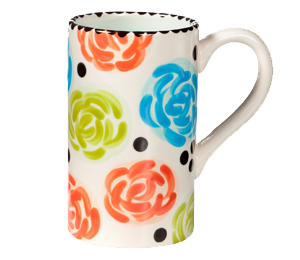 Katy Simple Floral Mug