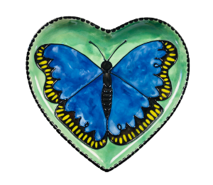 Katy Butterfly Plate