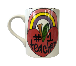 Katy Rainbow Apple Mug