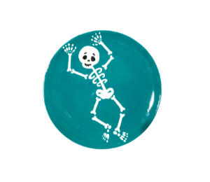 Katy Jumping Skeleton Plate