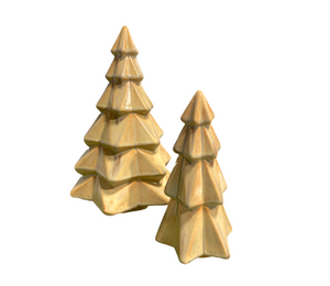 Katy Rustic Glaze Faceted Trees