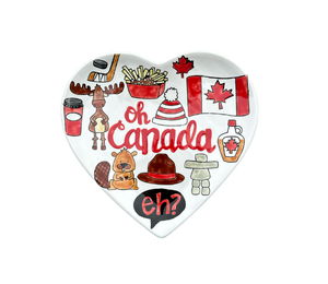 Katy Canada Heart Plate