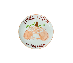 Katy Cutest Pumpkin Plate