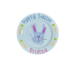 Katy Easter Bunny Plate