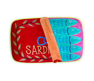 Katy Sardines Dinner Plate