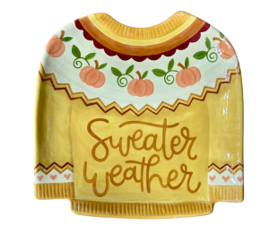 Katy Sweater Weather Plate