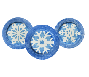 Katy Paper Snowflake Plate